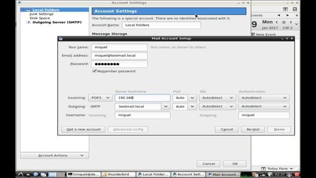 Configure Thunderbird POP3 email account смотреть онлайн