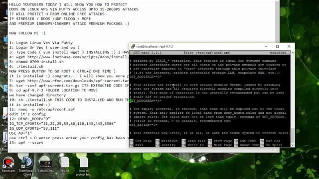 How To Protected VPS Linux From DDos Attack- Especially For Pak-Hosted смотреть онлайн