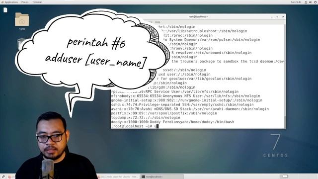 Basic Linux Commands : Users & Groups | Belajar Linux Bareng Pak Doy смотреть онлайн