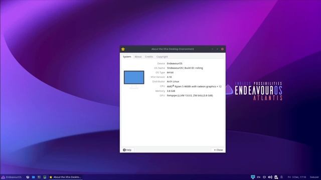 First Look: EndeavourOS Atlantis - Arch Linux-based distro powered by Linux kernel 5.15 LTS смотреть онлайн