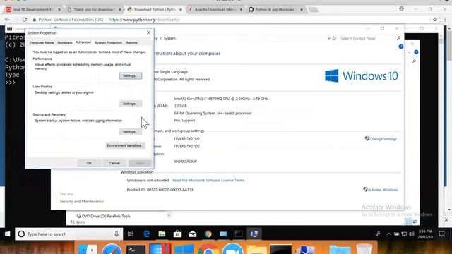 Setup Development Enviroment Using Python - 02 Setup Python смотреть онлайн