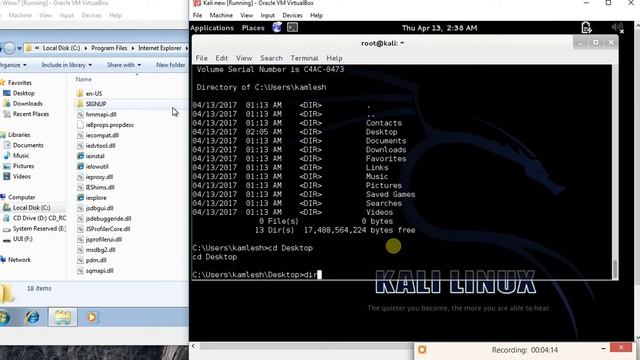 Hack keystrokes in windows xp/vista/7/8 from kali linux смотреть онлайн