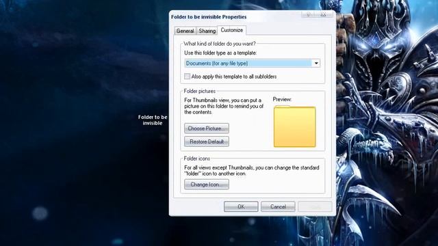How to make folder invisible but not hidden смотреть онлайн