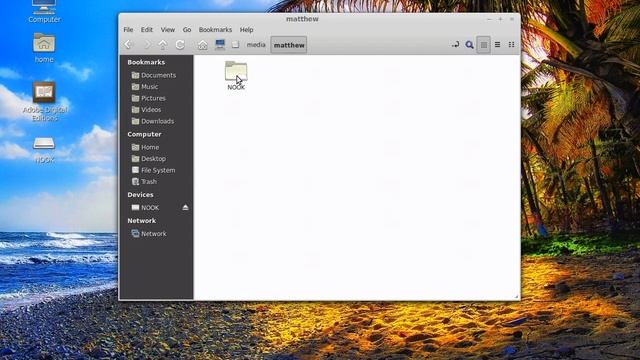 Adobe Digital Editions recognize your eReader with Linux Mint смотреть онлайн