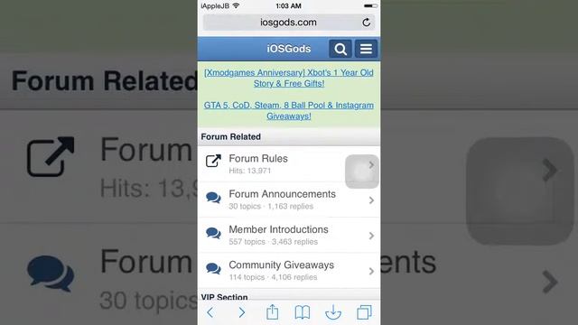 The best forum for jailbreak users! (Iosgods) смотреть онлайн