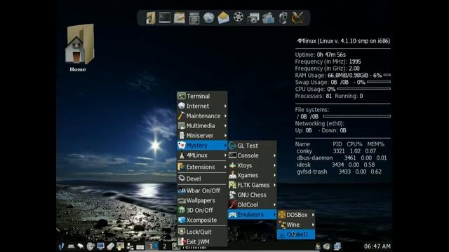 4MLinux Distro Quick Look смотреть онлайн