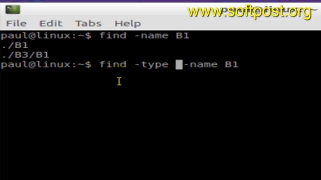 How to find only files using find command in BASH shell terminal смотреть онлайн