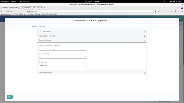 Liferay Alfresco Portlet Integration смотреть онлайн