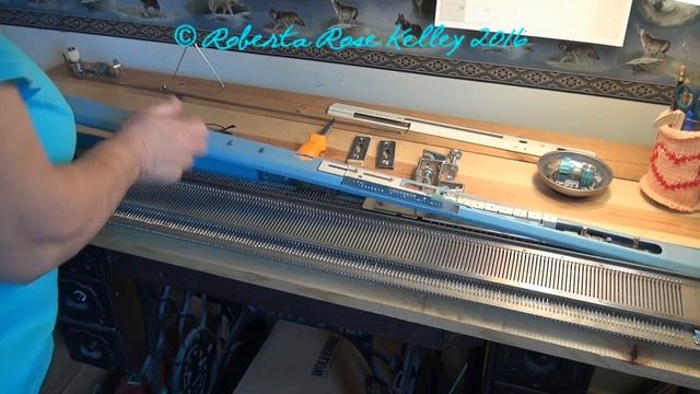 Brother KH585 Profile Knitting Machine Button Problems смотреть онлайн