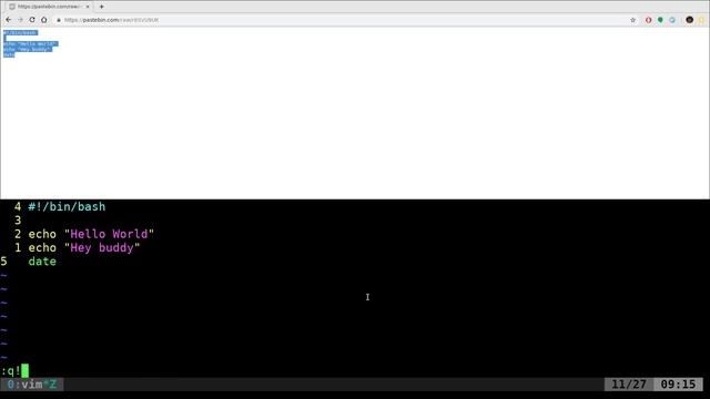 Fixing Scripts from Pastebin Linux Shell Tutorial смотреть онлайн