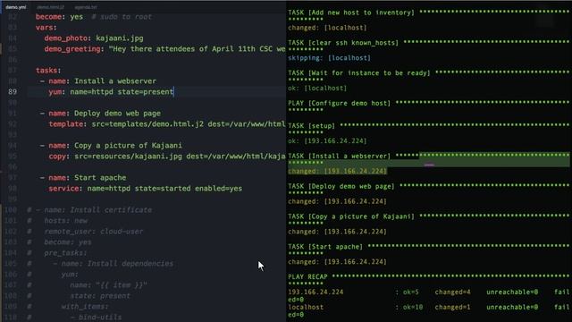 Webinar: Virtual Machine and basic web service deployment with Ansible смотреть онлайн