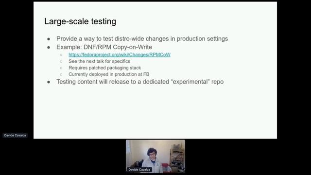 Hyperscalers SIG introduction -- Davide Cavalca смотреть онлайн
