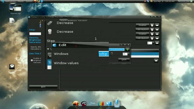 Transparent menus on Linux Ubuntu with Compiz Fusion смотреть онлайн