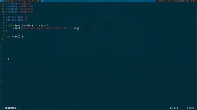 GNU/Linux Tutorial: Signal Handling in C смотреть онлайн