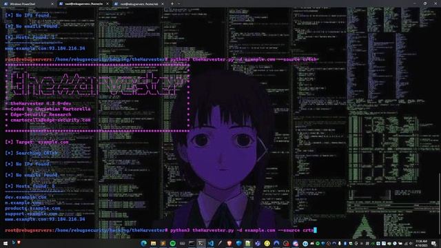 OSINT / Ethical Hacking tutorial #3: How I use theHarvester смотреть онлайн