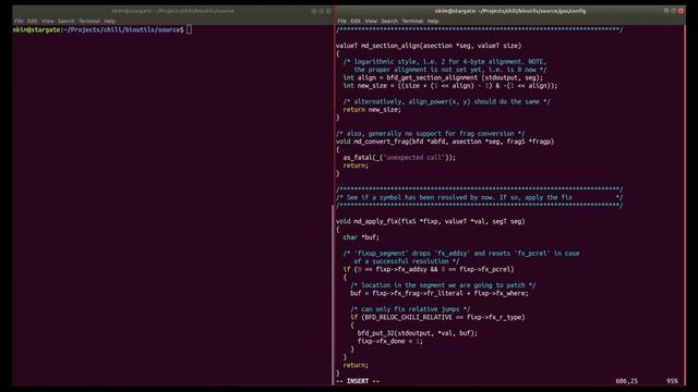 Porting GNU Binutils: Part 6 "Relocated and it feels so good" смотреть онлайн
