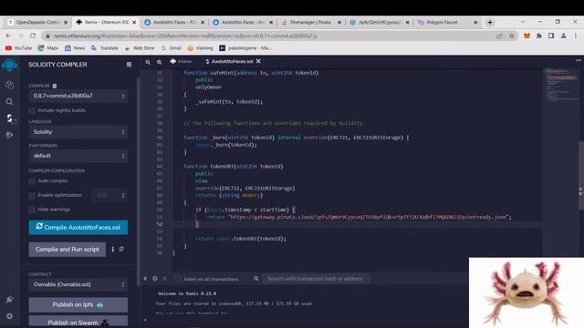 Crea un NFT dinámico que cambie cada 4 horas! #Solidity #NFT смотреть онлайн