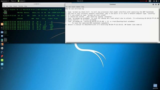 aircrack-ng tutorial смотреть онлайн