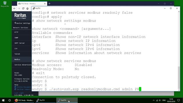 Automating the Raritan PDU command line смотреть онлайн