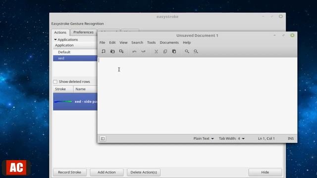 Bind Keyboard Shortcut to Mouse Gesture on Linux Mint Cinnamon-Easystroke смотреть онлайн