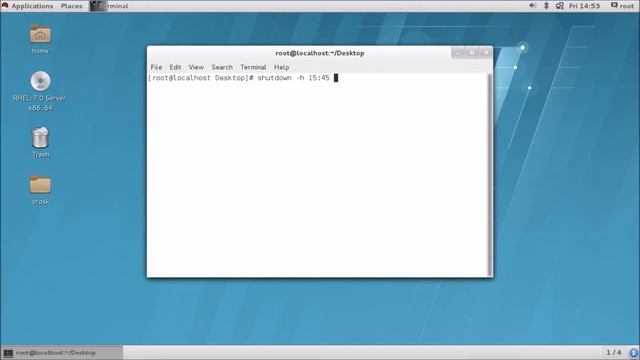 Secure Shutdown, Reboot, Scheduled shutdown & Remove scheduling - Red Hat Topic 002 смотреть онлайн