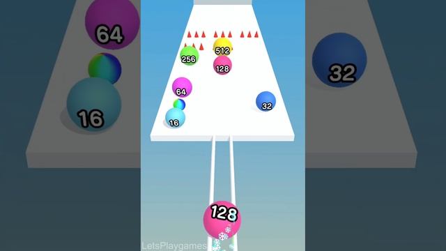 Ball Run 2048 Real Merge ! All Levels Gameplay (2607-2617) android,ios смотреть онлайн