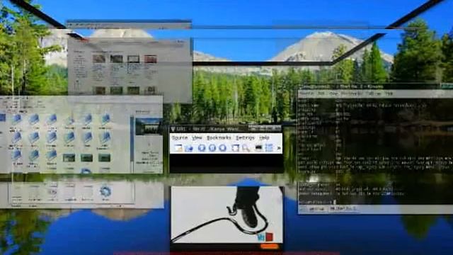 3D Desktop - Linux Laptop Extreme Multitask смотреть онлайн