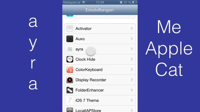 ayra - Cydia Tweak - iOS 7 like Lockscreen Notification Center in iOS 6 iPhone,iPod Touch... смотреть онлайн