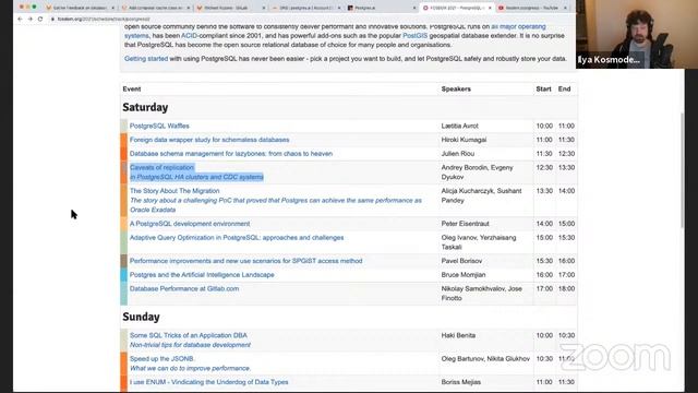 s01e07 FOSDEM Special - Meet FOSDEM-2021 Postgres DevRoom Organizers Team смотреть онлайн