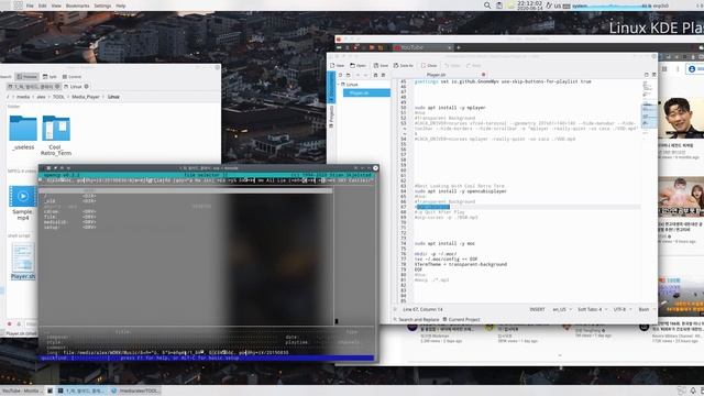 Linux KDE Plasma Float WorkFlow (4 Workspace X 4 Desktop) смотреть онлайн