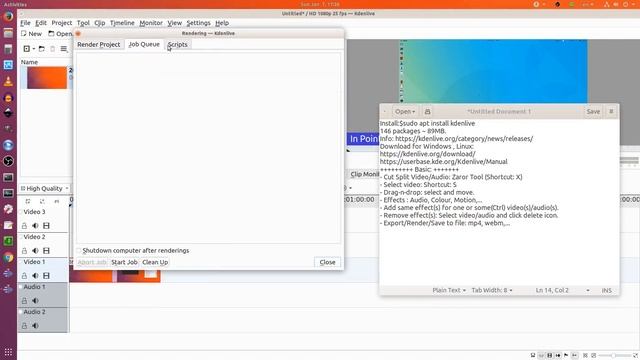 The Best Free Video Editor for Linux OS | 2018: KDenline | OpenShot смотреть онлайн