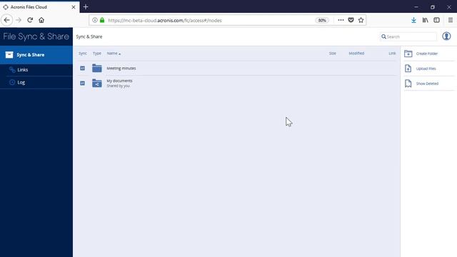 Acronis Data Cloud Technical Training: 4.4.1.Acronis Files Cloud. Web-Based Version смотреть онлайн