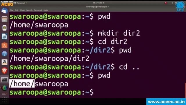Basic Linux Commands- How to use Linux OS- Dept of CSE & CSE(IoT) - ACE Engineering College смотреть онлайн
