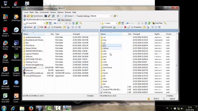 Cara Upload File WinSCP ke Linux dalam Virtual Box смотреть онлайн