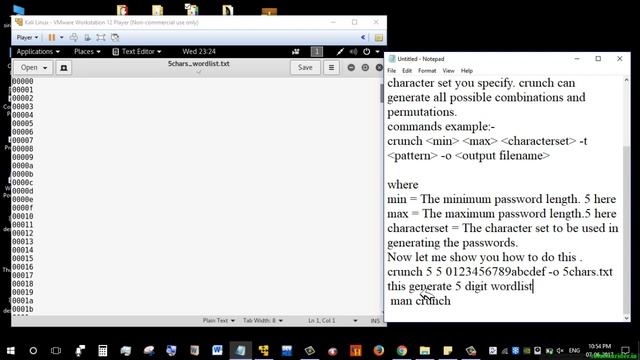 Crunch -How To Create a Custom Word-list/Passwords-solutionrider смотреть онлайн