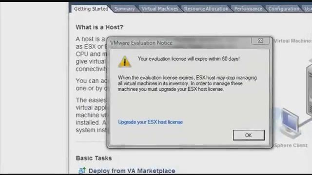 Vmware ESXi 4.0 - Introducir el codigo de licencia смотреть онлайн
