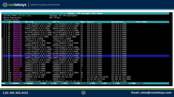 SNGREP Quick Start Guide - Understanding SIP Messaging
