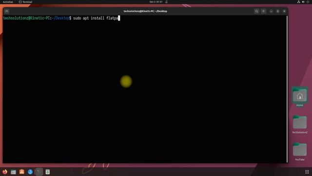 How to Install Flatpak on Ubuntu 22.10 Kinetic Kodu | Flatpak Ubuntu Installation смотреть онлайн