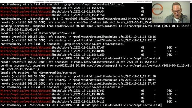 #zfsrocks 020 - Bashclub ZFS Push / Pull Repkikation смотреть онлайн