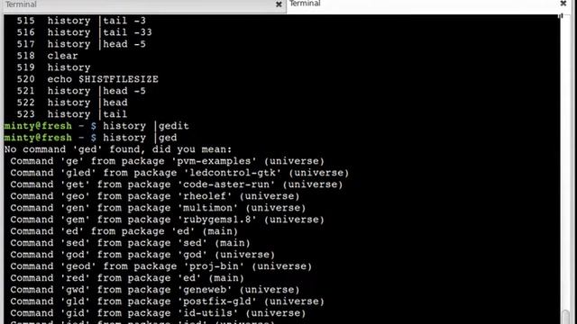 Bash History - change / increase limit Linux command line Tutorial bash_history смотреть онлайн