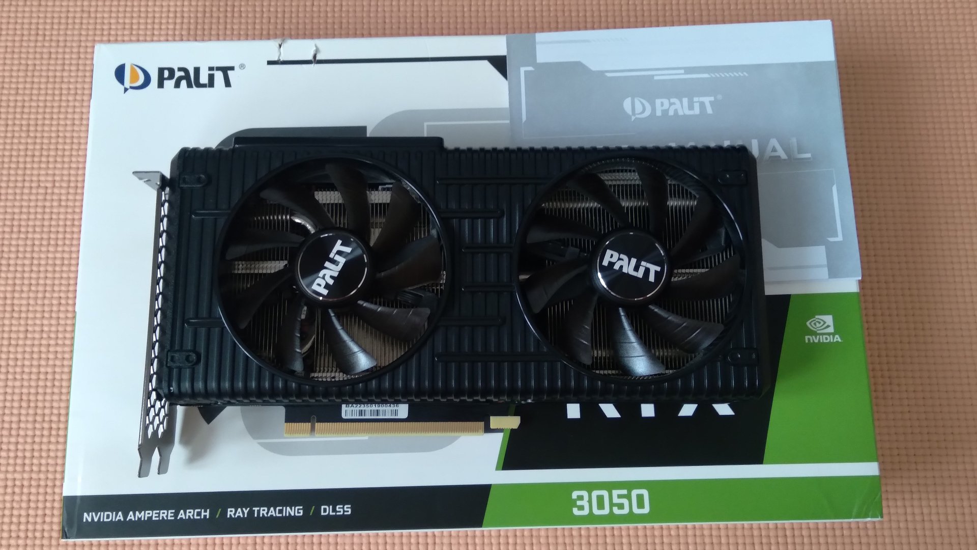 Короткий обзор на видеокарту Palit RTX 3050 8Gb смотреть онлайн