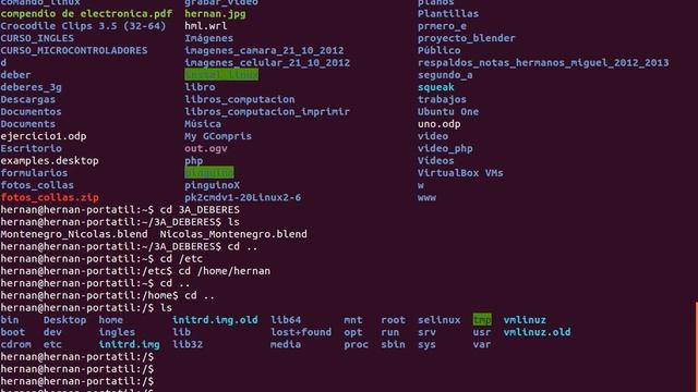comandos ubuntu ls cd cp смотреть онлайн