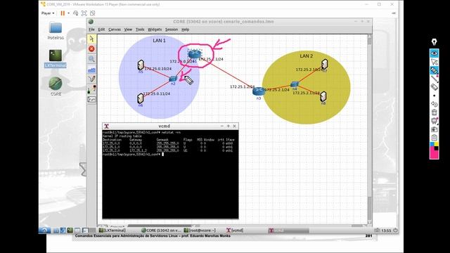 Comandos Essenciais para Administração de Servidores Linux: netstat / ss смотреть онлайн