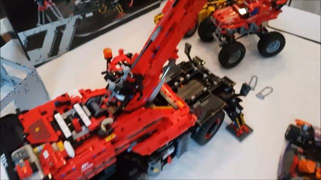 Lego 42082 How much does it lift !!?? Review and Powertest Part 2 смотреть онлайн