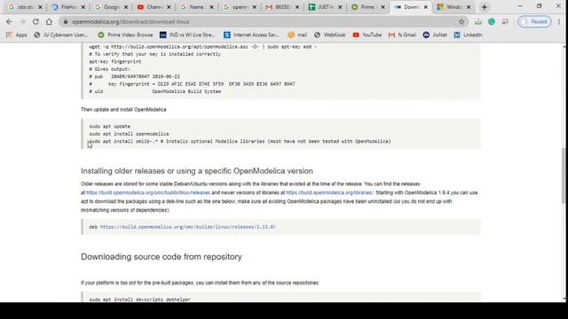How to Install OpenModelica S/W in Linux OS смотреть онлайн