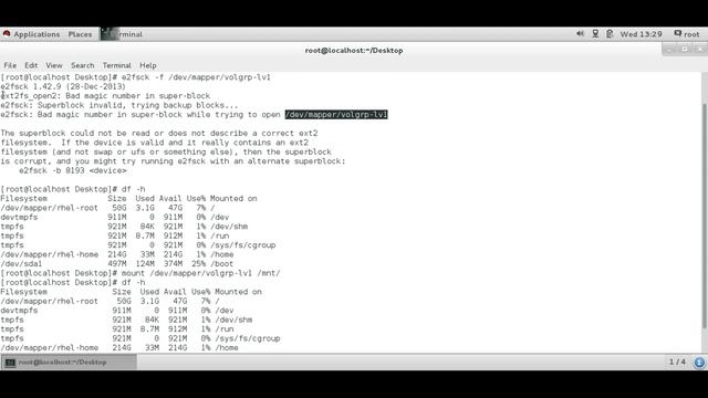 How to configure LVM in RHEL7.1 смотреть онлайн