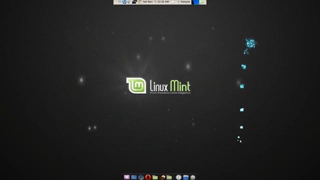 Theme Manager - Epidermis - Ubuntu 9.10 смотреть онлайн