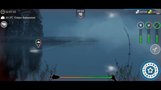 My Fishing World #39 // Озеро Вабакими // Рыба Капля... смотреть онлайн