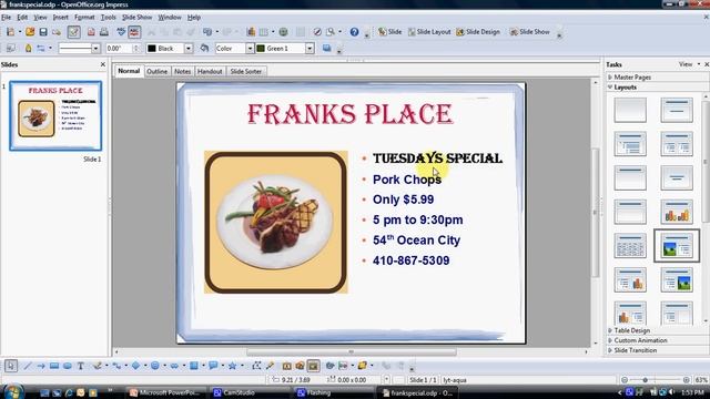 Getting fancy in Open Office make a better slide By PushMediaSystems смотреть онлайн