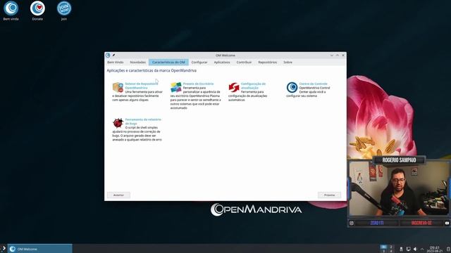 INSTALANDO O OPENMANDRIVA LX 23 - KDE Plasma смотреть онлайн